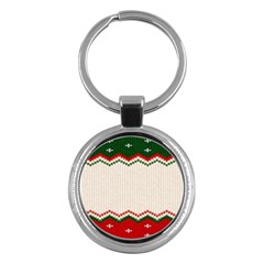 Merry Christmas Happy New Year Key Chain (round) by artworkshop
