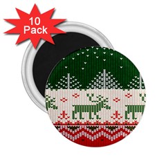 Merry Christmas Ugly 2 25  Magnets (10 Pack)  by artworkshop