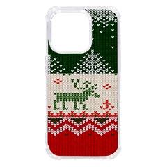 Merry Christmas Ugly Iphone 14 Pro Tpu Uv Print Case by artworkshop