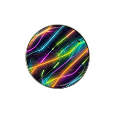 Vibrant Neon Dreams Hat Clip Ball Marker by essentialimage