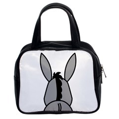 Donkey Ass Funny Nice Cute Floppy Classic Handbag (two Sides)