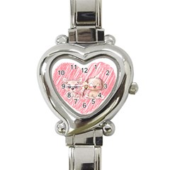 Paw Dog Pet Puppy Canine Cute Heart Italian Charm Watch