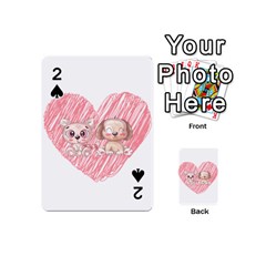 Cat Kitten Feline Pet Animal Cute Playing Cards 54 Designs (mini)