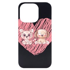 Paw Dog Pet Puppy Canine Cute Iphone 14 Pro Black Uv Print Case by Sarkoni