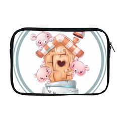 House Pet Animal Cute Apple Macbook Pro 17  Zipper Case