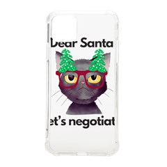 Cute Cat Glasses Christmas Tree Iphone 11 Pro Max 6 5 Inch Tpu Uv Print Case by Sarkoni