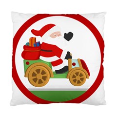 Christmas Santa Claus Standard Cushion Case (one Side) by Sarkoni