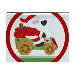 Christmas Santa Claus Cosmetic Bag (xl)