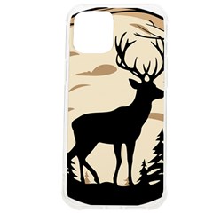 Deer Wildlife Iphone 12 Pro Max Tpu Uv Print Case by Sarkoni