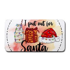 Santa Cookies Christmas Medium Bar Mat