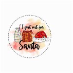 Santa Cookies Christmas Small Garden Flag (Two Sides) Front