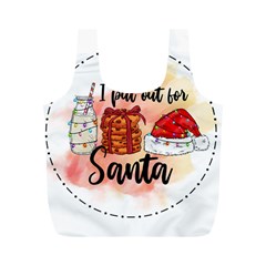 Santa Cookies Christmas Full Print Recycle Bag (m)