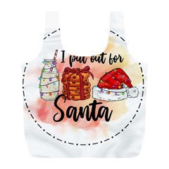 Santa Cookies Christmas Full Print Recycle Bag (l)