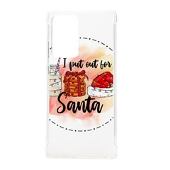 Santa Cookies Christmas Samsung Galaxy Note 20 Ultra Tpu Uv Case by Sarkoni