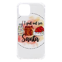 Santa Cookies Christmas Iphone 13 Tpu Uv Print Case by Sarkoni