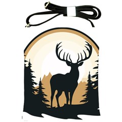 Deer Wildlife Nature Shoulder Sling Bag