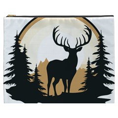 Deer Wildlife Nature Cosmetic Bag (xxxl)