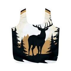 Deer Wildlife Nature Full Print Recycle Bag (m)