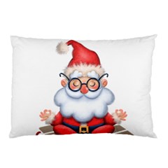 Santa Glasses Yoga Chill Vibe Pillow Case