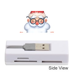Santa Glasses Yoga Chill Vibe Memory Card Reader (Stick)