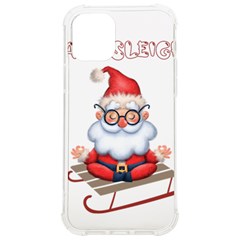 Santa Glasses Yoga Chill Vibe iPhone 12/12 Pro TPU UV Print Case
