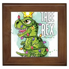 Dinosaur T-rex Dino Tyrannasaurus Framed Tile