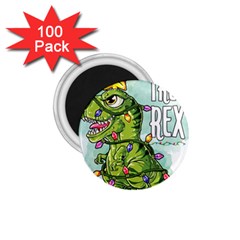 Dinosaur T-rex Dino Tyrannasaurus 1.75  Magnets (100 pack) 