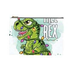 Dinosaur T-rex Dino Tyrannasaurus Cosmetic Bag (Large)