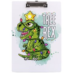 Dinosaur T-rex Dino Tyrannasaurus A4 Acrylic Clipboard