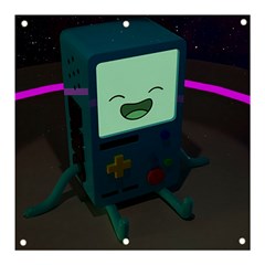 Bmo In Space  Adventure Time Beemo Cute Gameboy Banner And Sign 3  X 3 