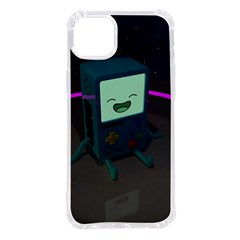 Bmo In Space  Adventure Time Beemo Cute Gameboy Iphone 14 Plus Tpu Uv Print Case by Bedest