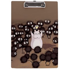 Cute Anime Scenery Artwork Fanart A4 Acrylic Clipboard by Bedest