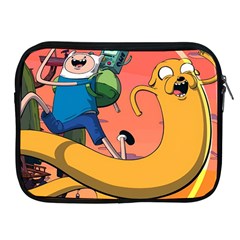 Finn And Jake Adventure Time Bmo Cartoon Apple Ipad 2/3/4 Zipper Cases by Bedest