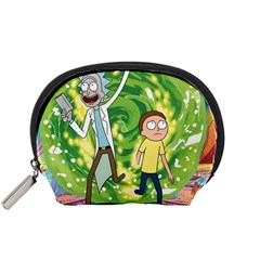Rick And Morty Adventure Time Cartoon Accessory Pouch (small) by Bedest