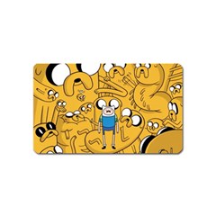 Adventure Time Finn Jake Cartoon Magnet (name Card) by Bedest