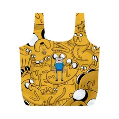 Adventure Time Finn Jake Cartoon Full Print Recycle Bag (m) by Bedest