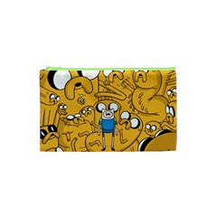 Adventure Time Finn Jake Cartoon Cosmetic Bag (xs) by Bedest