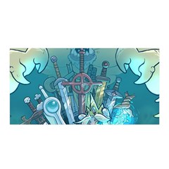 Adventure Time Lich Satin Wrap 35  X 70  by Bedest