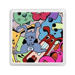 Graffiti Monster Street Theme Memory Card Reader (square) by Bedest