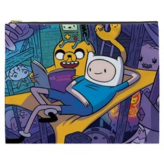 Adventure Time Finn  Jake Marceline Cosmetic Bag (xxxl) by Bedest