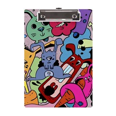 Graffiti Monster Street Theme A5 Acrylic Clipboard by Bedest