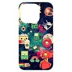 Adventure Time America Halloween Iphone 14 Pro Black Uv Print Case by Bedest