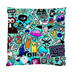 Graffiti Pop Art Crazy Retro Standard Cushion Case (one Side) by Bedest