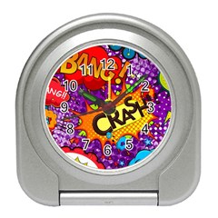 Crash Bang Adventure Time Art Boom Graffiti Travel Alarm Clock