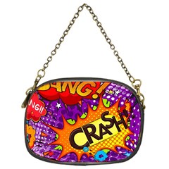 Crash Bang Adventure Time Art Boom Graffiti Chain Purse (one Side) by Bedest