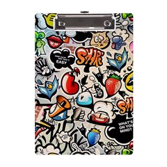 Art Book Gang Crazy Graffiti Supreme Work A5 Acrylic Clipboard