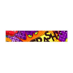 Crash Bang Adventure Time Art Boom Graffiti Premium Plush Fleece Scarf (mini)