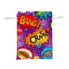 Crash Bang Adventure Time Art Boom Graffiti Lightweight Drawstring Pouch (l) by Bedest