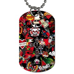 Graffiti Tatoo Skate Art Boom Dog Tag (one Side) by Bedest