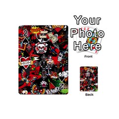 Graffiti Tatoo Skate Art Boom Playing Cards 54 Designs (mini) by Bedest